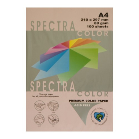 Папір кольоровий SPECTRA COLOR пастельний