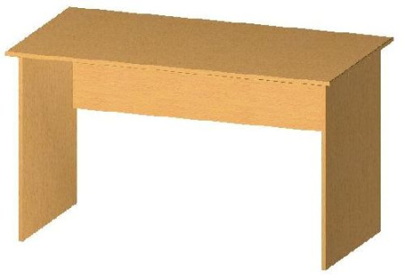 Стіл листовий 130x70x75 см.