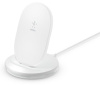 Бездротовий ЗП Belkin Stand Wireless Charging Qi, 24W, white