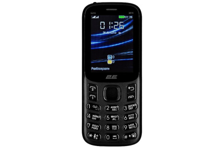 Мобільний телефон 2E E240 2019 Dual SIM Black