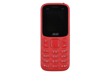 Мобільний телефон 2E E180 2019 Dual SIM Red