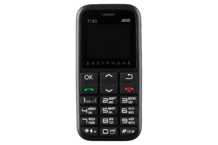 Мобільний телефон 2E T180 2020 Dual SIM Black