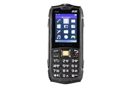 Мобільний телефон 2E R240 2020 Dual SIM Black
