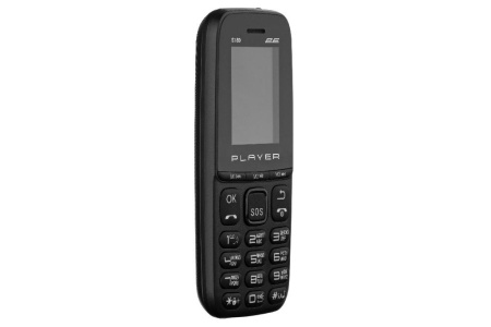 Мобільний телефон 2E S180 2021 Dual SIM без ЗП Black