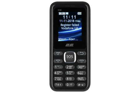 Мобільний телефон 2E S180 Dual SIM Black