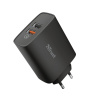 Сетевое ЗУ Trust QMAX 2XUSB-A QC3.0 3A, Max 30W, Black