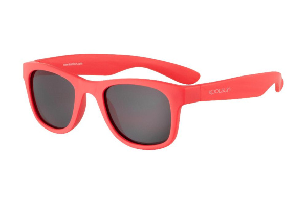 Детские солнцезащитные очки Koolsun красные серии Wave 1-5 лет KS-WARE001