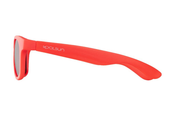 Детские солнцезащитные очки Koolsun красные серии Wave 1-5 лет KS-WARE001