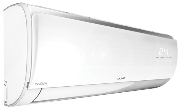 Кондиционер OLMO Innova Inverter OSH-24FR9, 70 м2, инвертор, A++/A+, до -15°С, R-410A, белый