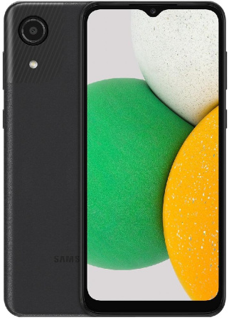 Смартфон Samsung Galaxy A03 Core (A032) 2/32GB Dual SIM Ceramic Black