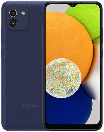 Смартфон Samsung Galaxy A03 (A035) 3/32GB Dual SIM Blue