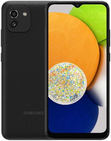 Смартфон Samsung Galaxy A03 (A035) 4/64GB Dual SIM Black
