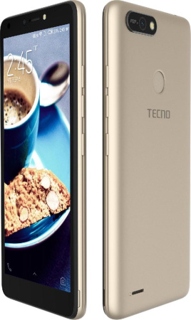 Смартфон TECNO POP 2F (B1G) 1/16GB Dual SIM Champagne Gold