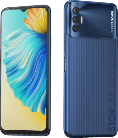 Смартфон TECNO Spark 8p (KG7n) 4/128Gb NFC Dual SIM Atlantic Blue