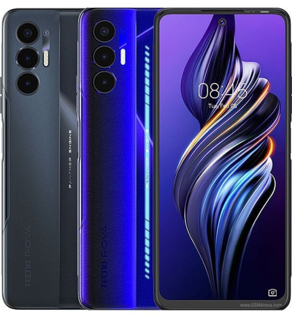 Смартфон TECNO POVA-3 (LF7n) 6/128Gb NFC 2SIM Eco Black