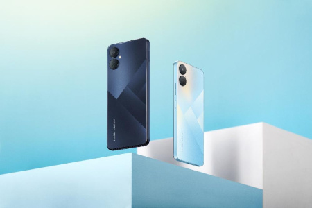 Смартфон TECNO Camon 19 Neo (CH6i) 6/128Gb NFC 2SIM Ice Mirror Blue