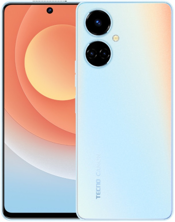 Смартфон TECNO Camon 19 (CI6n) 6/128Gb NFC 2SIM Sea Salt White