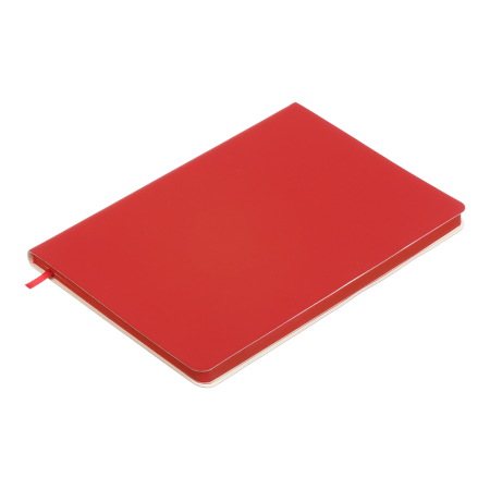 Книга записна TOUCH ME LOGO2U А5, 96л., Клітинка, обкладинка штучна шкіра