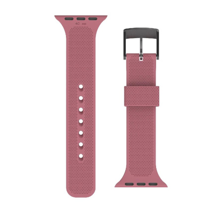 Ремінець UAG [U] для Apple Watch 44/42 Dot Silicone, Dusty Rose