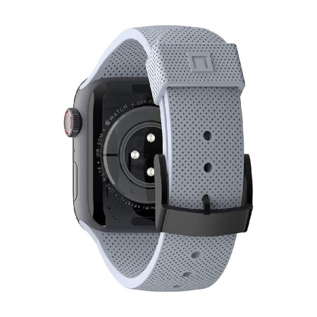 Ремінець UAG [U] для Apple Watch 44/42 Dot Silicone, Soft Blue