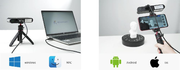 Сканер 3D Revopoint POP_платформа_тримач