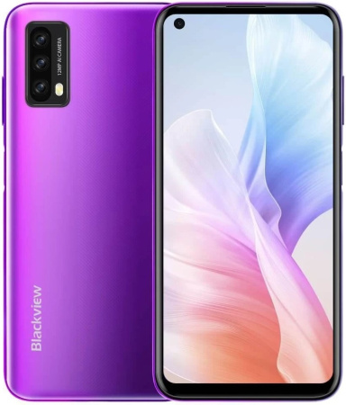 Смартфон Blackview A90 4/64GB NFC 2SIM Neon Purple UA