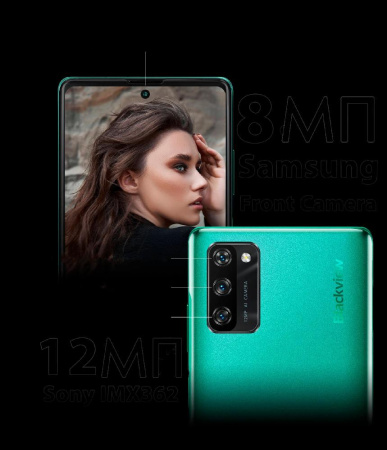 Смартфон Blackview A100 6/128GB NFC 2SIM Galaxy Blue UA