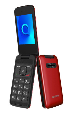 Мобільний телефон Alcatel 3025 Single SIM Metallic Red