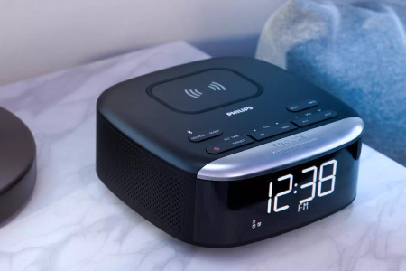 Радиочасы Philips TAR7706 FM/DAB+, stereo 4W, LCD, Qi, Wireless