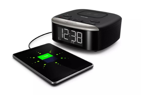 Радиочасы Philips TAR7706 FM/DAB+, stereo 4W, LCD, Qi, Wireless