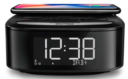 Радіогодинник Philips TAR7705 FM/DAB+, stereo 4W, LCD, Qi, Wireless