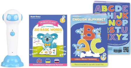 Стартовий набір Smart Koala + Smart Koala English (1 сезон) + Книга інтерактивна 