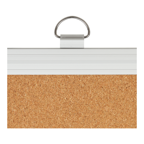 Дошка коркова, 75x100см, ал. рамка