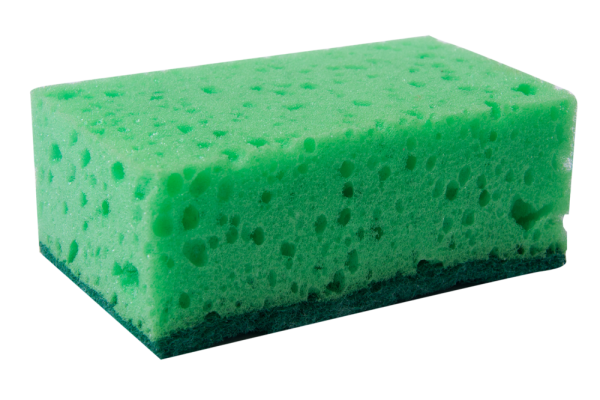 Губки кухонні крупнопористі, 5шт, 100х70мм BuroClean EuroStandart