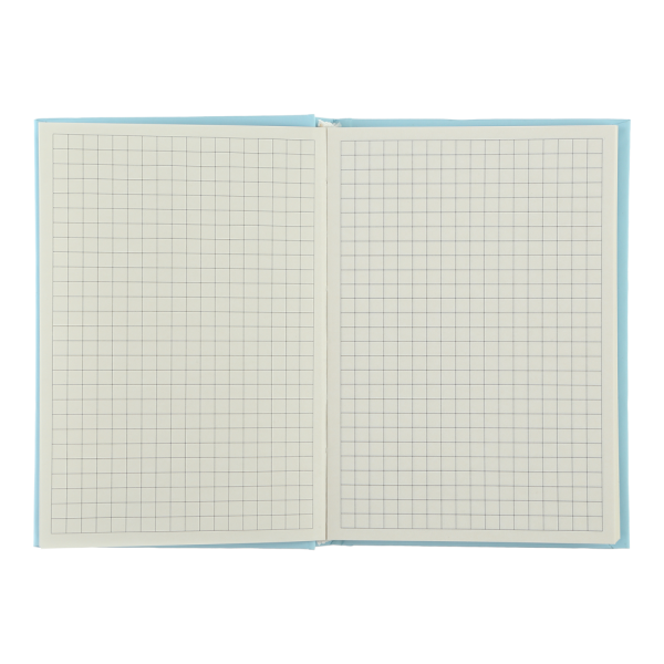 Записна книжка FAVOURITE, PASTEL, А6, 96 арк., кліт, офсет крем, тв. лам. обкл., блакитна