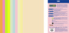 Набір кольорового паперу PASTEL+NEON, EUROMAX, 10 кільк., 50 арк., А4, 80 г/м²