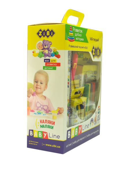 Набір для дитячої творчості в картоній коробці, BABY Line