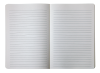 Блокнот діловий BRIEF А5, 96л., лінія, обкладинка штучна шкіра
