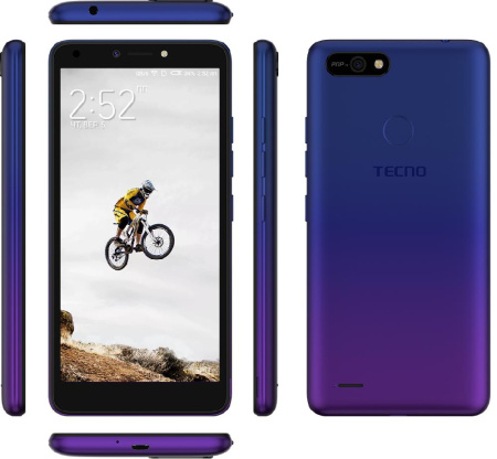 Смартфон TECNO POP 2F (B1F) 1/16GB Dual SIM Dawn Blue