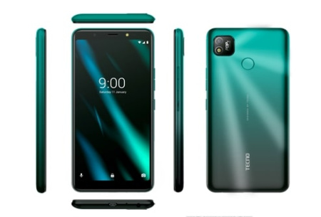 Смартфон TECNO POP 4 (BC2) 2/32Gb Dual SIM Ice Lake Green