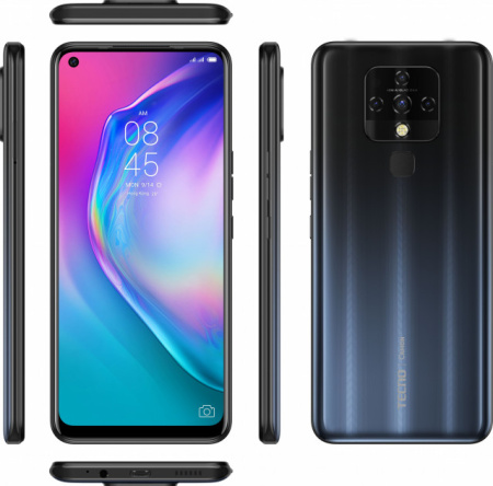 Смартфон TECNO Camon 16 SE (CE7j) 6/128Gb Dual SIM Misty Grey