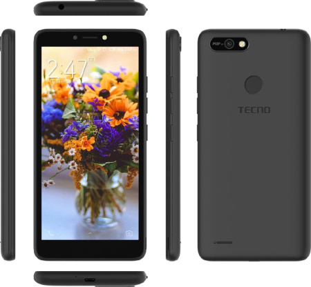 Смартфон TECNO POP 2F (B1F) 1/16GB Dual SIM Midnight Black