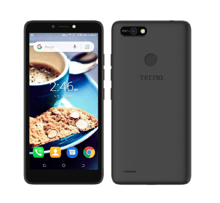 Смартфон TECNO POP 2F (B1F) 1/16GB Dual SIM Midnight Black